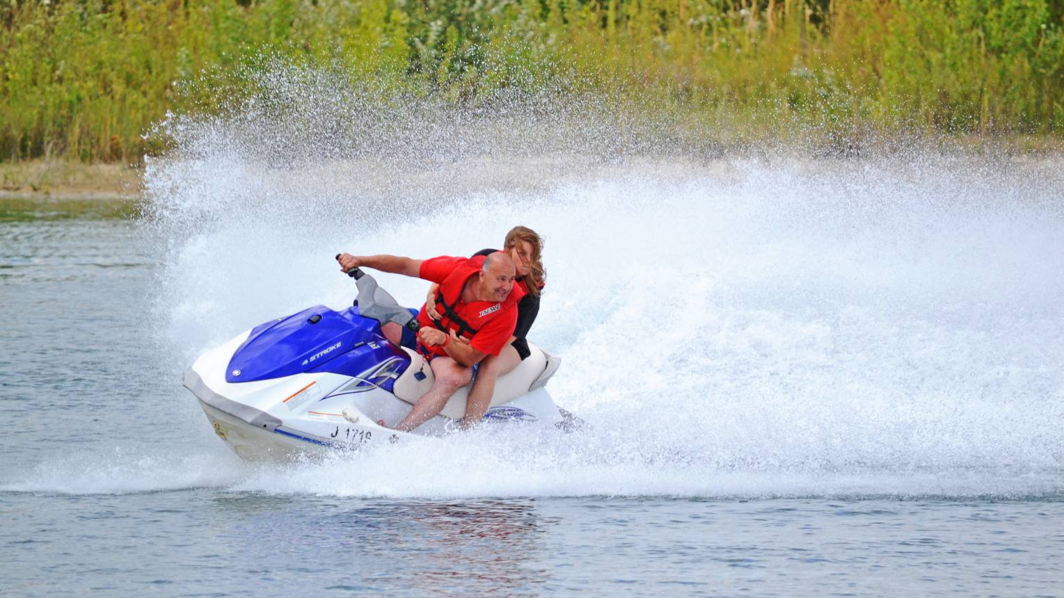 Jetskizés Gyálon a Fundy tavon 2