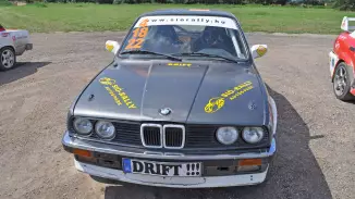 BMW rally 1 km-es rallycross pályán Siófok mellett