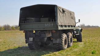 KRAZ katonai teherautó vezetés Gyálon kosár