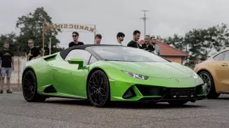 Lamborghini Huracan élményvezetés Ausztriában Pándorf mellett