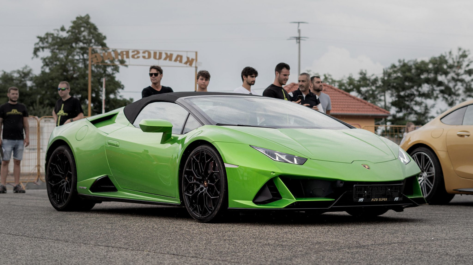 Lamborghini Huracan élményvezetés Ausztriában Pándorf mellett 1