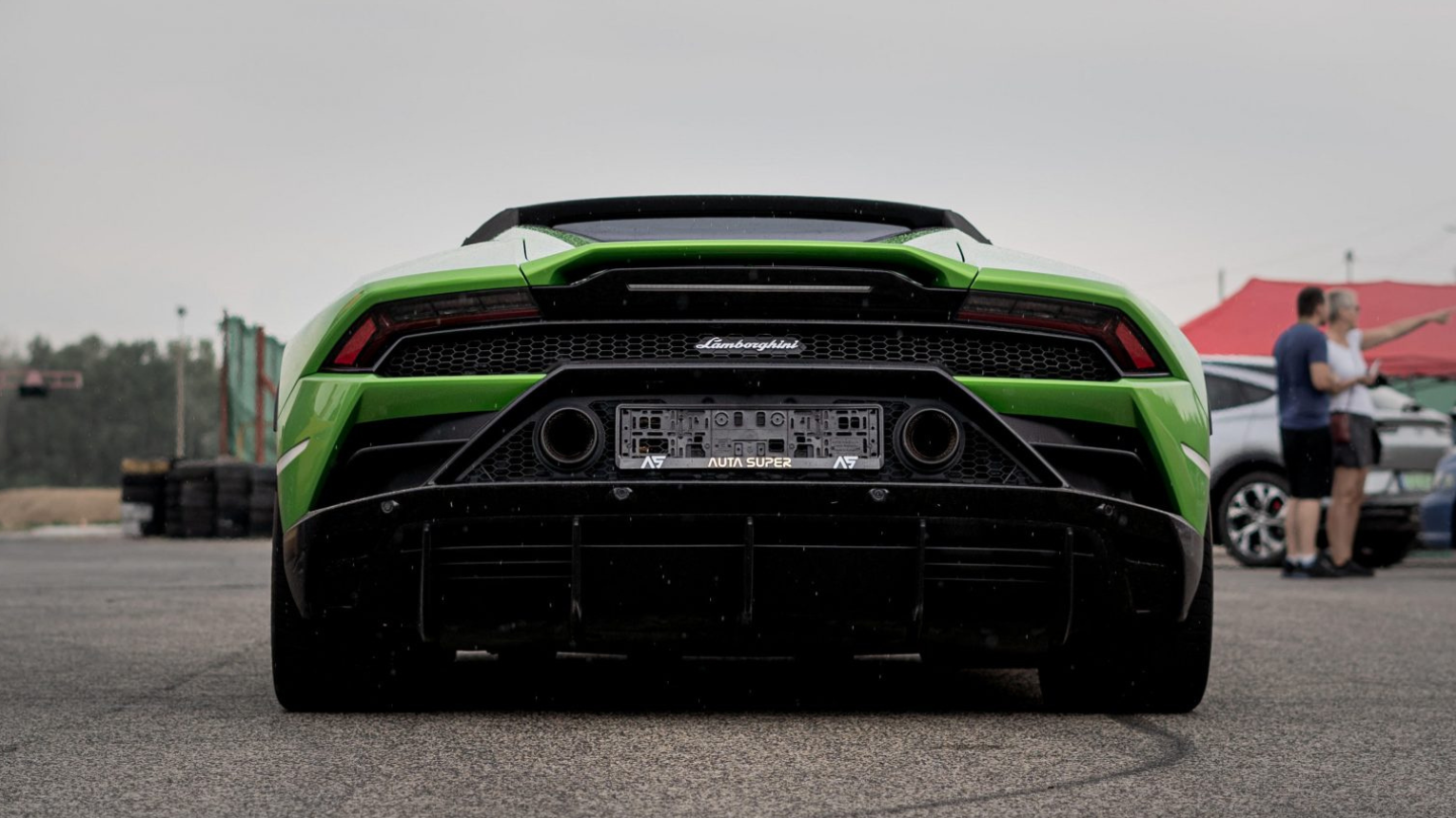 Lamborghini Huracán Evo Spyder élményvezetés a Kakucs Ringen 6