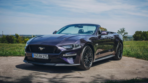 Utcai élményvezetés Ford Mustang GT Cabrioval 4