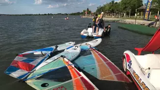 Windsurf életérzés a Velencei-tavon - bérlés kosár