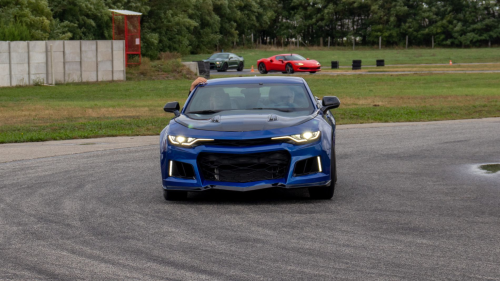 Chevrolet Camaro élményautózás gyerekeknek a Kakucs Ringen 2