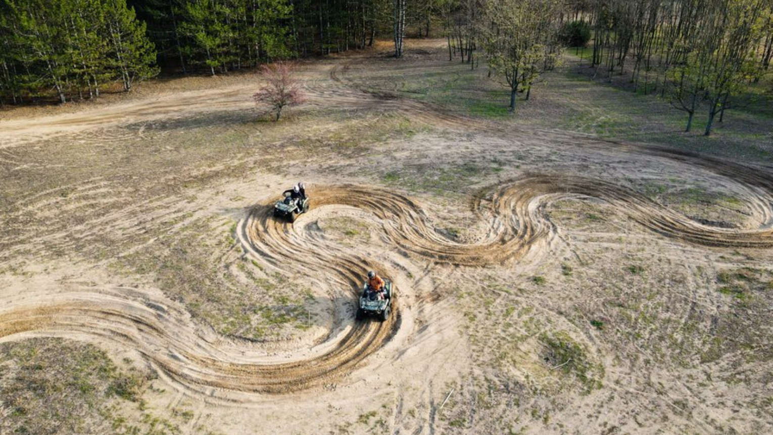 Romantikus quadozás kettesben-1 órás quad túra homoksurfözéssel 4