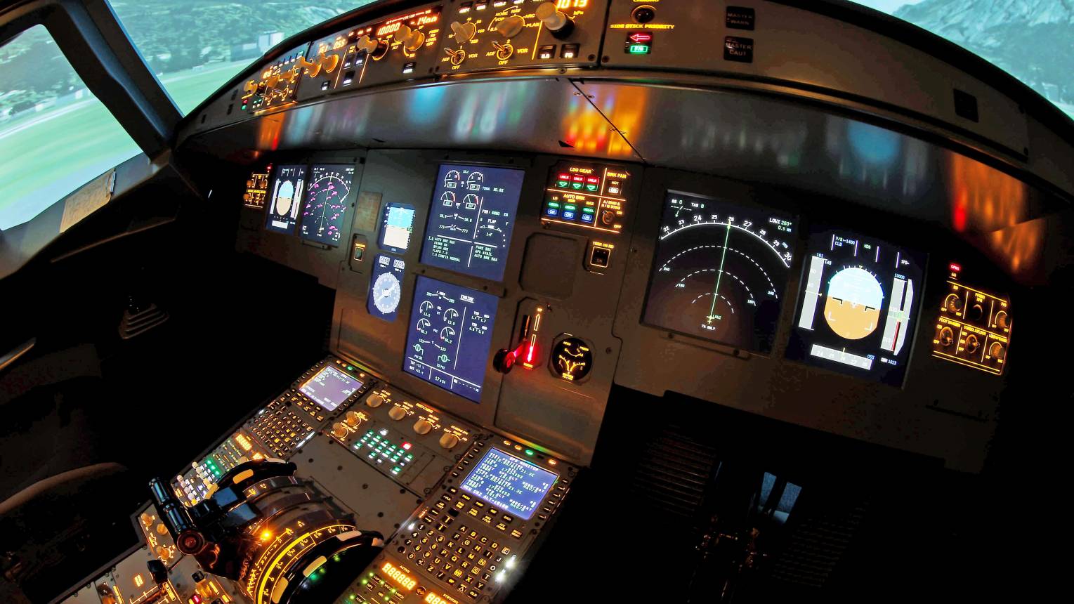Airbus 320 repülőgép szimulátor