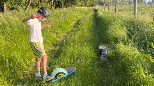 OneWheel szörfözés Apával Budapesten 5