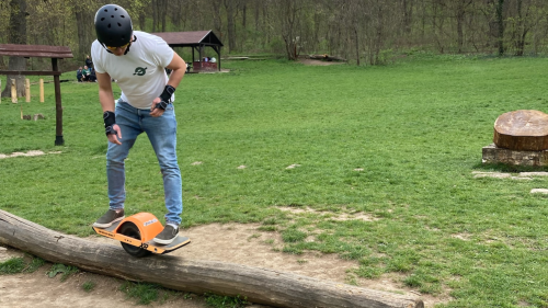 OneWheel szörfözés Apával Budapesten 8