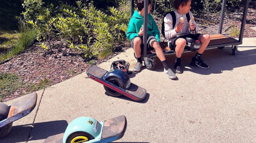 OneWheel szörfözés Apával Budapesten 10