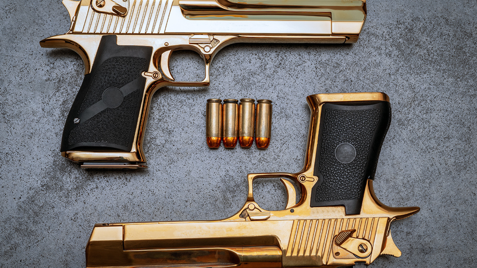 Escobar lövészeti csomag 24 karátos aranyfegyverekkel 5