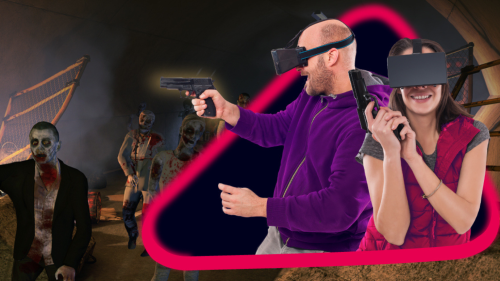 Zombi apokalipszis VR csapatjáték Budapesten 1