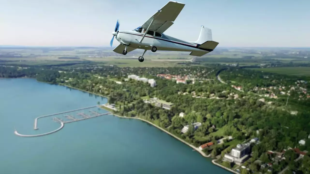 Élményrepülés egy  Cessna 172-es repülővel a Balaton felett fő kép