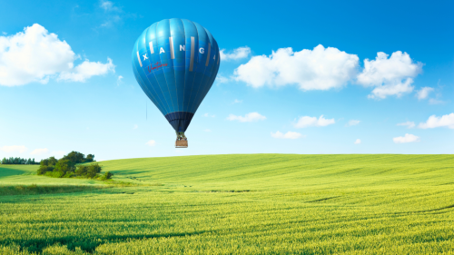 Kettesben a Fellegekben hőlégballonnal Debrecen térségében 4