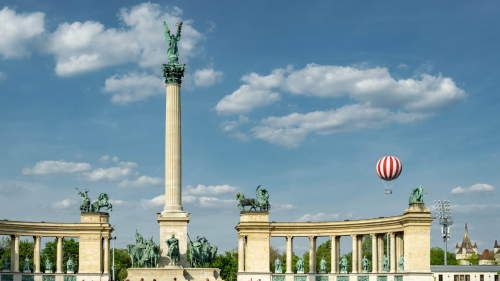 Apával a fellegekben! Ballon kilátó Budapesten 2