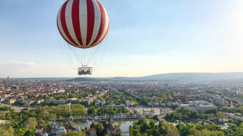 Családi panoráma vadászat a Ballon-kilátóban a Városligetben 2