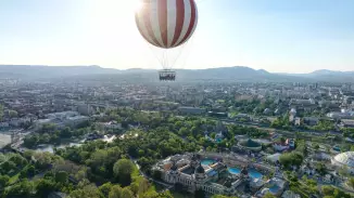 Romantikus repülős kaland kettesben a Ballon-kilátóban