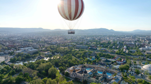 Apával a fellegekben! Ballon kilátó Budapesten 3