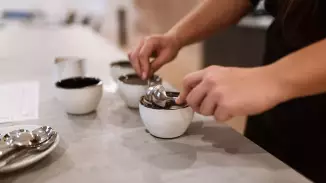 Cupping/kávékóstoló kosár