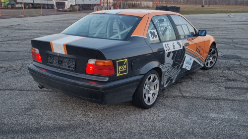 BMW E36 élményautózás gyerekeknek a Kakucs Ringen 5