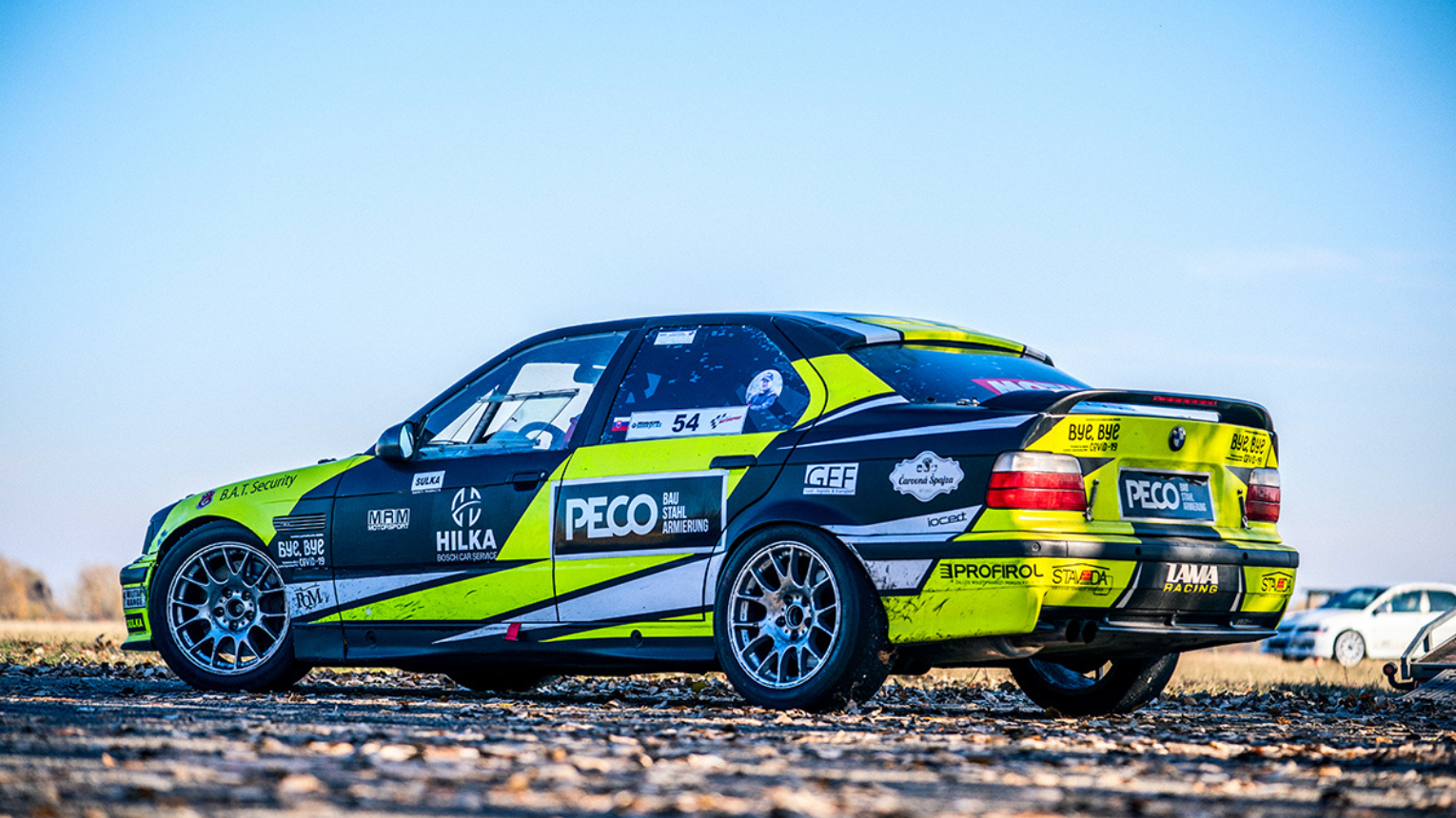 BMW E36 versenyautóval RaceTaxizás a Hungaroringen