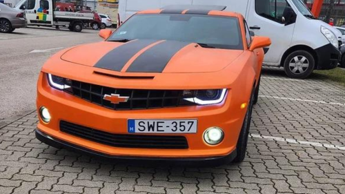 Chevrolet Camaro V8 élményvezetés vagy bérlés Polgárdi környékén 2