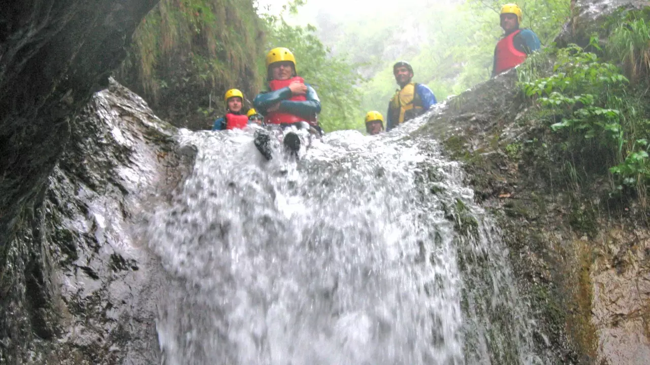 Canyoning Szlovéniában 5-15 fő részére fő kép