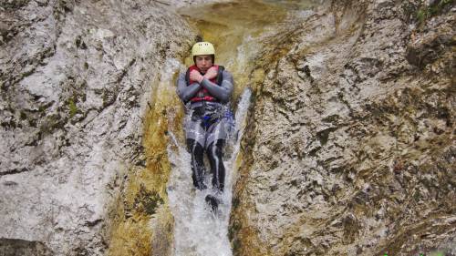 Canyoning Szlovéniában 5-15 fő részére 2