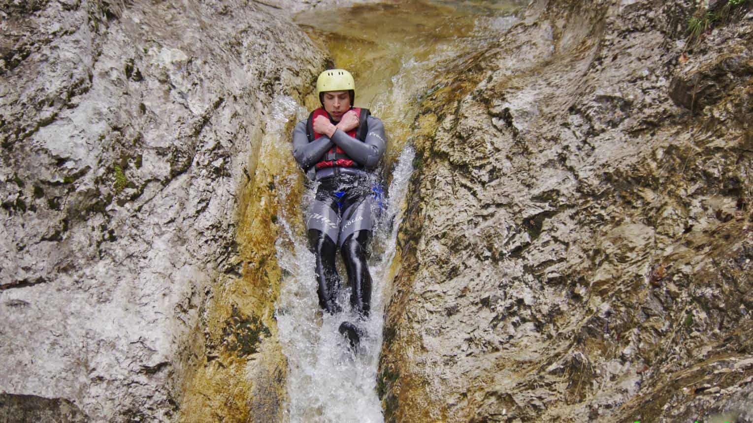 Canyoning Szlovéniában 3