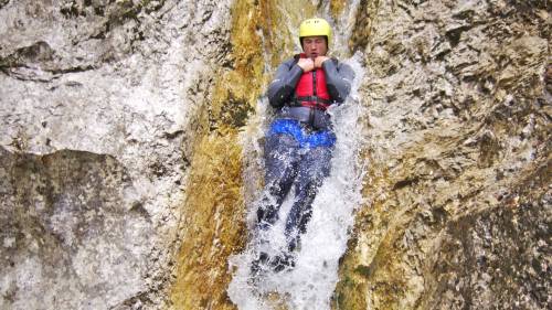 Canyoning Szlovéniában 5-15 fő részére 6