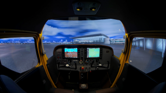 Repülőgép vezetés Cessna 172 Skyhawk szimulátorban kosár
