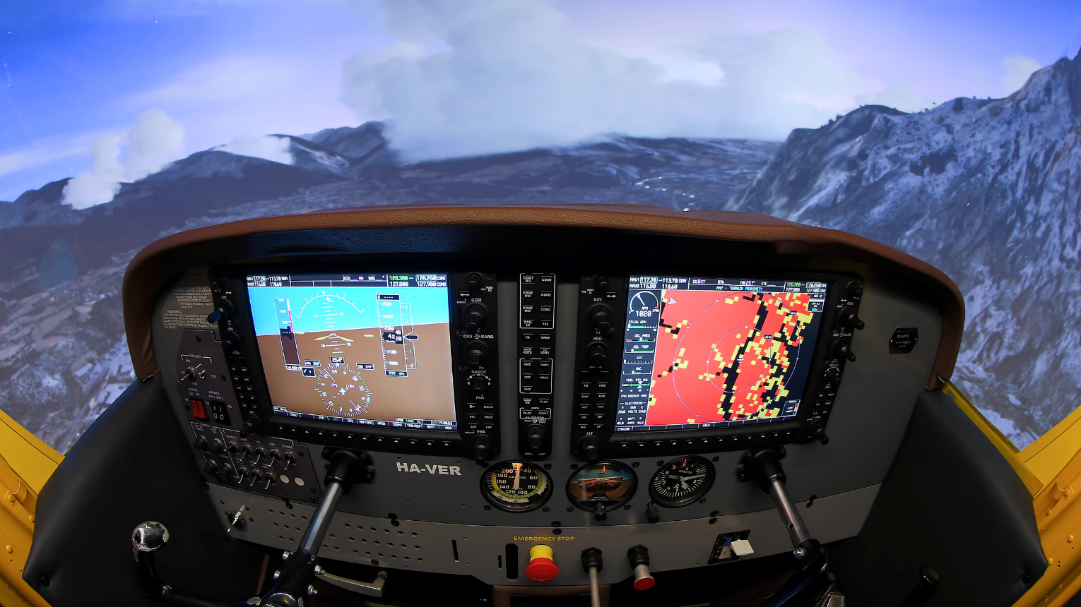 Repülőgép vezetés Cessna 172 Skyhawk szimulátorban 2