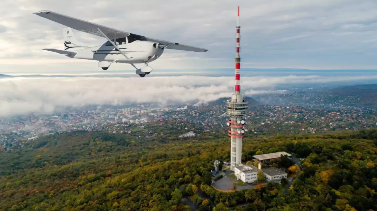 60 perces élményrepülés Cessna 172-es repülővel Pécs felett fő kép