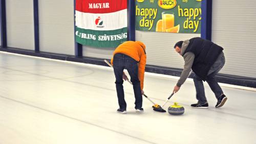 Curling verseny haverokkal 8 fő részére 1 pálya 5