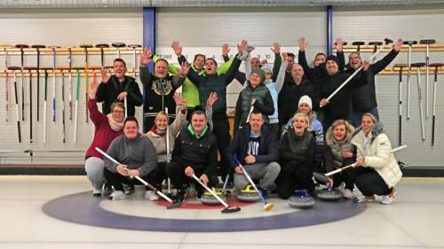 Curling verseny haverokkal 8 fő részére 1 pálya 7