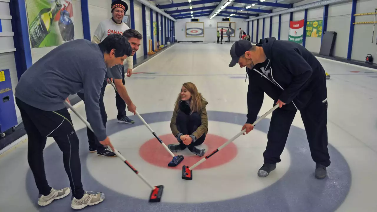 Curling verseny haverokkal 8 fő részére 1 pálya fő kép