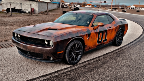 Dodge Challenger élményvezetés a Kakucs Ringen 1