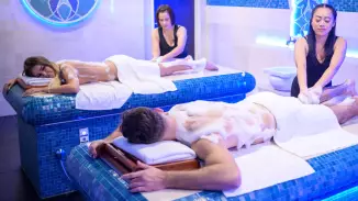 Páros hamam spa és thai masszázs gyümölcstál bekészítéssel