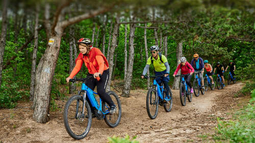 Elhajtási engedély Apával, E-bike-on a Velencei-hegység ösvényein 9