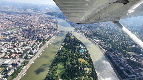 Budapest, Balaton (Tihanyig), Velencei-tó, Budapest sétarepülés 1