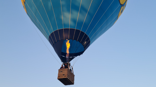 Felhők között járva Apával! Hőlégballonnal Debrecen térségében 1