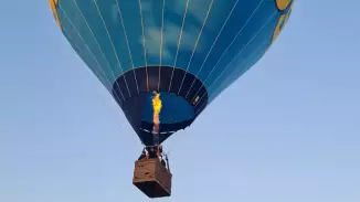 Felhők között járva Apával! Hőlégballonnal Debrecen térségében kosár