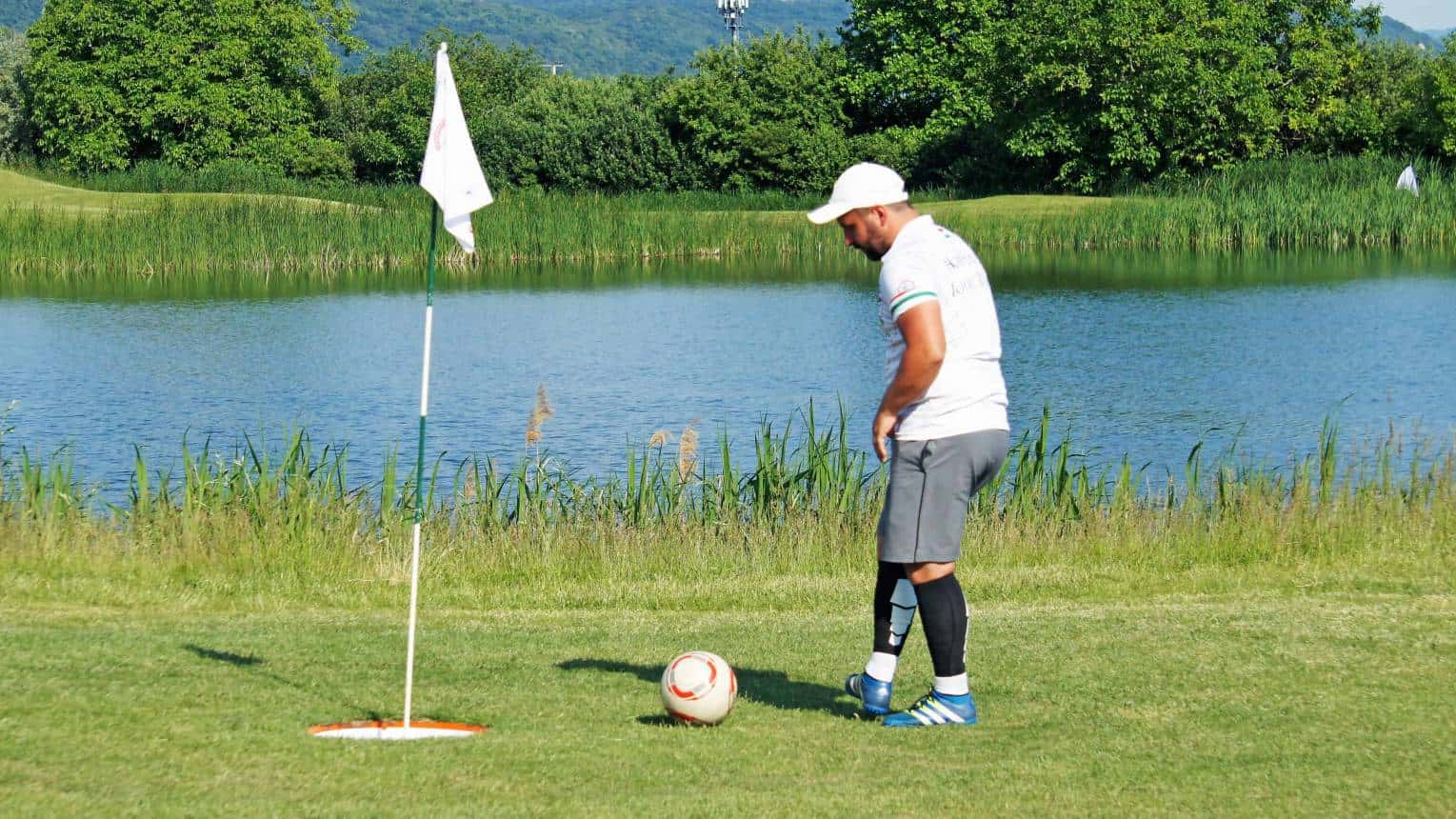 Footgolf sportélmény Balatonudvari golfpályán 4