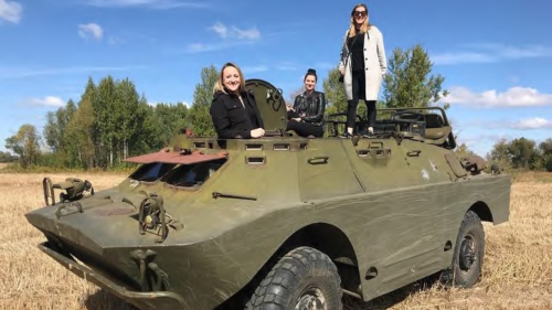 BRDM-2 Maljutka vezetése Balatonakaliban! 2