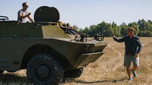 BRDM-2 Maljutka vezetése Balatonakaliban! 1