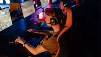 Esport edzés a Delta 1 Esports Caféban Budapesten