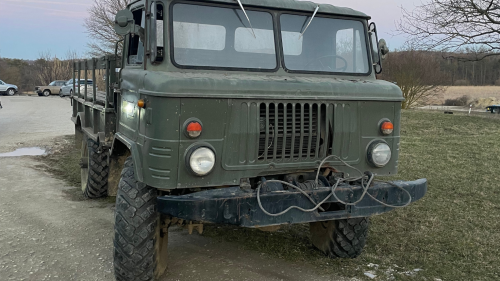 Balatonakali Gaz 66 élményvezetés terepen 1