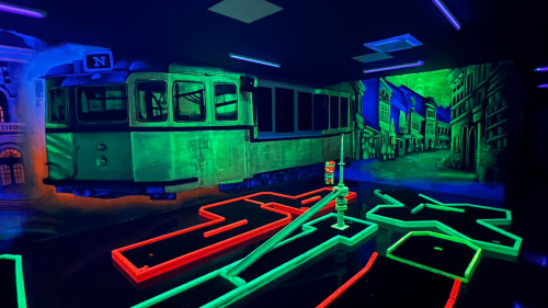 UV Minigolf élmény Pécsen, az UV Birodalomban 1