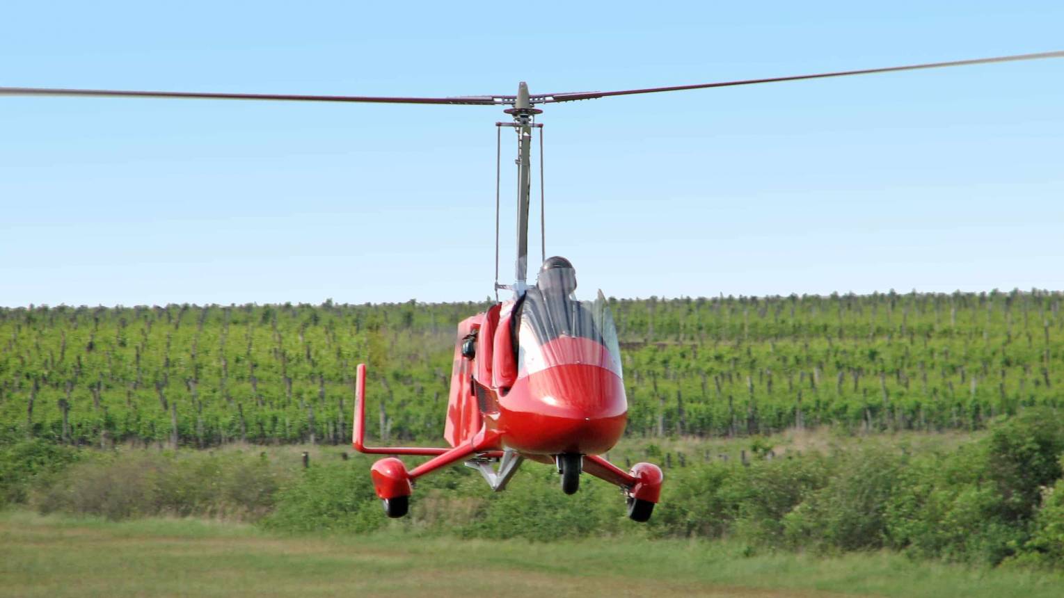 20 perces repülés Gyrokopterrel 1