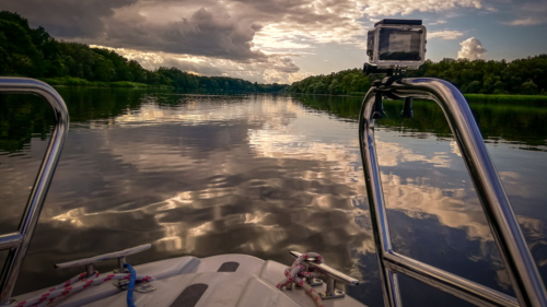 Élményhajózás Heléna hajóval a Tisza-tó nem védett vizein 1